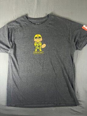 5.11 Tactical Canada Beaver Tee Men’s Medium Always Be Ready Gray